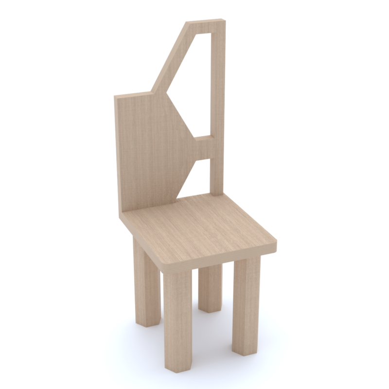 honeycomb dining chair - Image 4