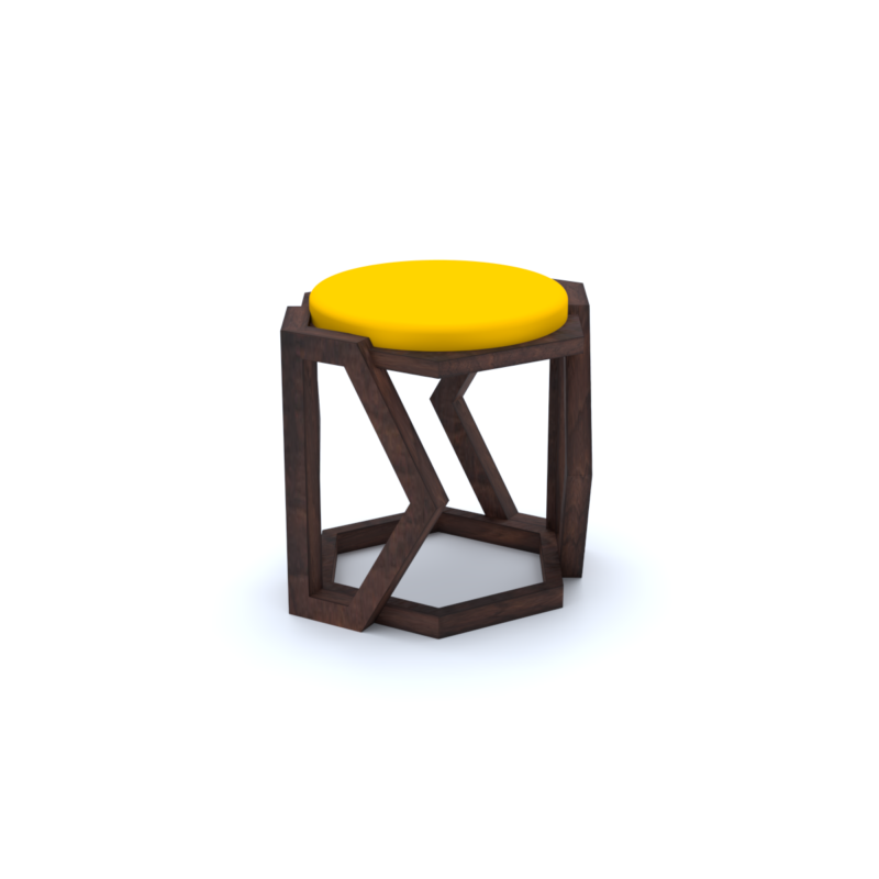 honeycomb stool/side table - Image 3